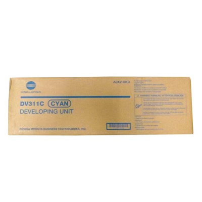 Konica Minolta DV-311C A0XV0KD cián (cyan) eredeti developer
