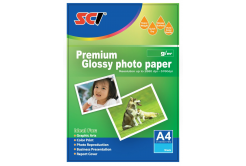 SCI GPP-200 Glossy Inkjet Photo Paper, 200g, A4, 20 ív, fényes fotópapírok
