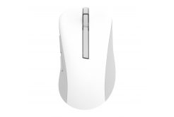 ASUS vezeték nélküli egér MD102/Irodai/Optikai/Jobbkezeseknek/1 600 DPI/USB+BT/Fehér