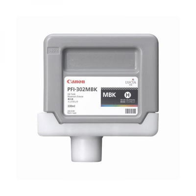 Canon PFI-302MB, 2215B001 matt fekete (matte black) eredeti tintapatron