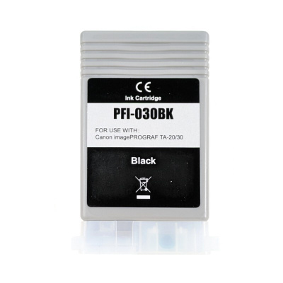 Canon PFI-030BK, 3489C001 fekete (black) kompatibilis tintapatron