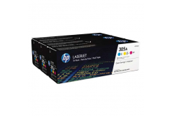 HP 305A CF370AM CMY multipack eredeti tintapatron