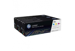 HP 131A U0SL1AM, cián/bíborvörös/sárga (cyan/magenta/yellow) eredeti toner