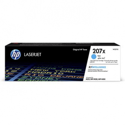 HP 207X W2211X cián (cyan) eredeti toner