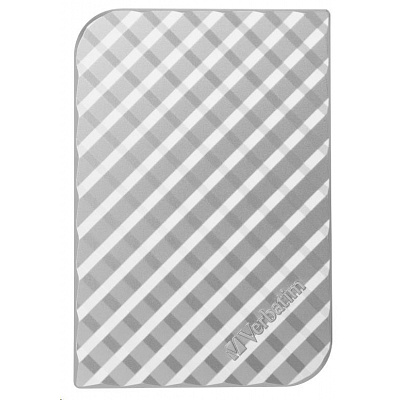 VERBATIM Külső HDD 2TB Store 'n' Go Portable Hard Drive USB 3.0, Silver GEN II