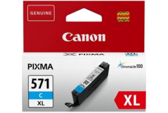 Canon CLI-571C XL cián (cyan) eredeti tintapatron