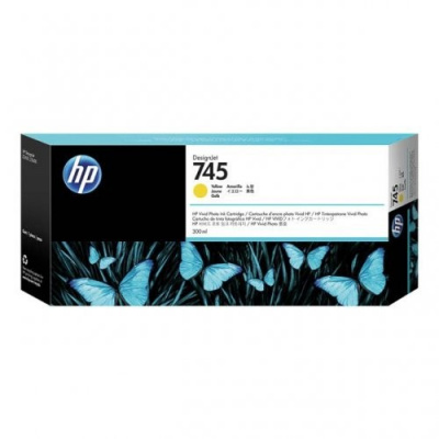 HP 745 F9K02A sárga (yellow) eredeti tintapatron