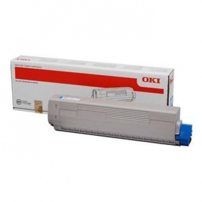 OKI 44844507 cián (cyan) eredeti toner