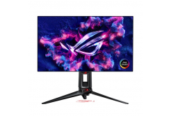 ASUS Strix PG27AQDP 90LM0A20-B01A70 Monitor, ROG, 26,5", OLED, QHD, 480Hz, 0,03ms, fekete, 3R