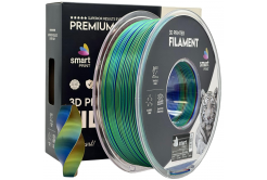 Smart Print FG-S116-E1, 3D filament, PLA Silk, 1,75mm, 1000g, Tri Color, Többszínű (Red, Blue, Green)