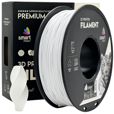 Smart Print FG-S62-E1, 3D filament, PLA, 1,75mm, 1000g, Fehér (White)