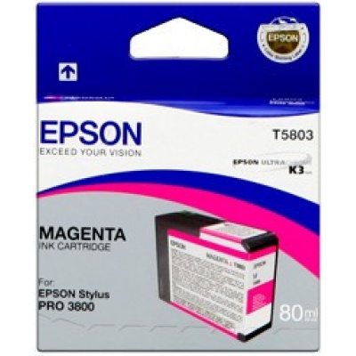 Epson T580300 bíborvörös (magenta) eredeti tintapatron