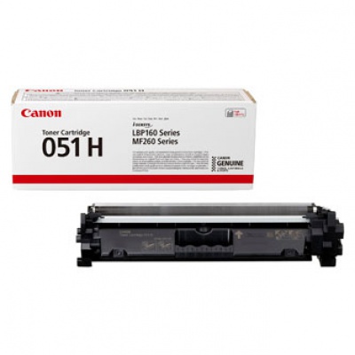Canon eredeti toner CRG051H, black, 4100 oldal, 2169C002, high capacity, Canon LBP162dw, MF269dw, MF267dw, MF264dw