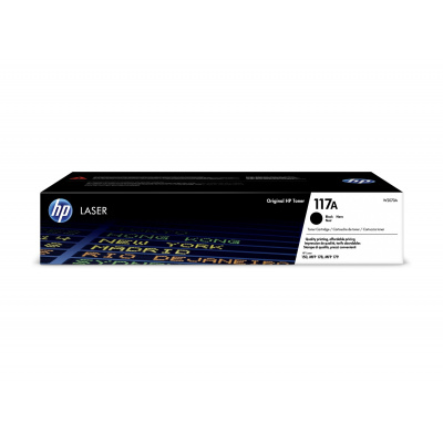 HP 117A W2070A fekete (black) eredeti toner
