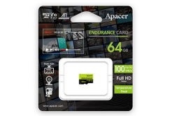 Apacer memóriakártya Endurance, 64GB, micro SDXC, AP64GEDM0D05-R, UHS-I U3 (Class 10), V30, A1