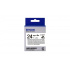 Epson LabelWorks LK-6WBVS C53S656022 24mm x 8m, fekete nyomtatás / fehér alapon, önlamináló, eredeti szalag