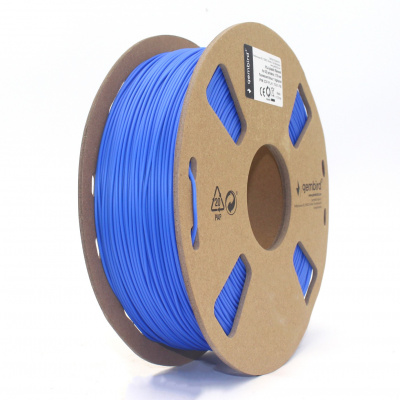 GEMBIRD 3DP-PLA1.75-01-FB, 3D filament, PLA, 1,75mm, 1000g, fluoreszkáló, kék