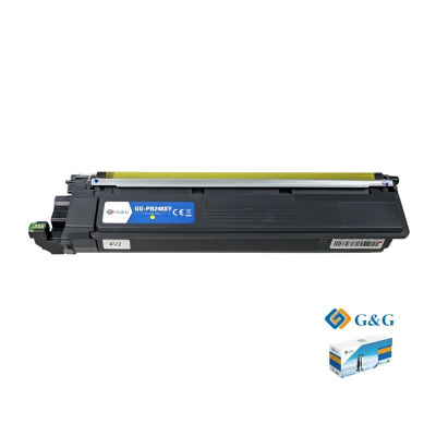 Brother TN-248XL sárga (yellow) kompatibilis toner