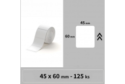Niimbot címkék R 1EA01195501, 45x60mm 125db Fehér a B21, B21S, B3, B1S esetében