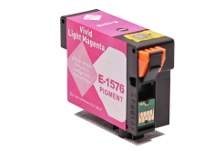 Epson T1576 világos bíborvörös (light magenta) utángyártott tintapatron