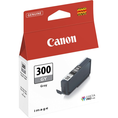 Canon eredeti tintapatron PFI300GY, grey, 14,4ml, 4200C001, Canon imagePROGRAF PRO-300