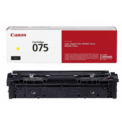 Canon 075 Y 6362C002 sárga (yellow) eredeti toner
