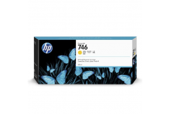 HP eredeti tintapatron P2V79A, HP 746, yellow, 300ml, HP HP DesignJet Z6, Z9+
