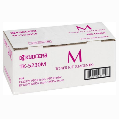 Kyocera Mita TK-5230M bíborvörös (magenta) eredeti toner
