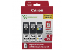 Canon PG-540L 2x + CL-541XL 5224B015 színes (CMYK) multipack eredeti patronok