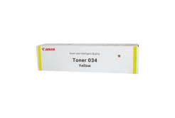 Canon 034, 9451B001 sárga (yellow) eredeti toner
