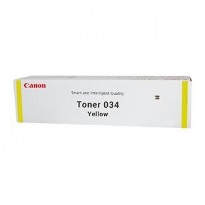 Canon 034, 9451B001 sárga (yellow) eredeti toner
