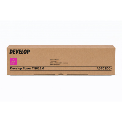 Develop TN-611M A0703D0 bíborvörös (magenta) eredeti toner