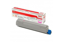 OKI 43487710 bíborvörös (magenta) eredeti toner