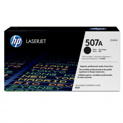 HP 507A CE400A fekete (black) eredeti toner