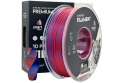 Smart Print FG-S97-E1, 3D filament, PLA Silk, 1,75mm, 1000g, Dual Color, Többszínű (Red, Blue)