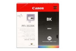 Canon PFI-302B, 2216B001 foto fekete (photo black) eredeti tintapatron