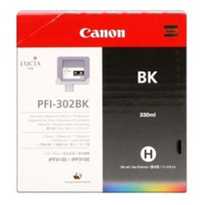 Canon PFI-302B, 2216B001 foto fekete (photo black) eredeti tintapatron