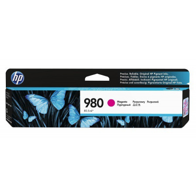 HP 980 D8J08A bíborvörös (magenta) eredeti tintapatron