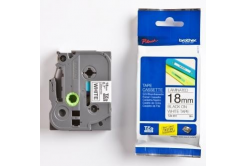 Brother TZ-241 / TZe-241, 18mm x 8m, fekete nyomtatás / fehér alapon, eredeti szalag