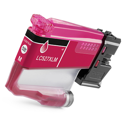 Brother LC-527XL M bíborvörös (magenta) kompatibilis tintapatron