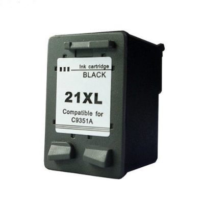 Utángyártott tintapatron a HP 21XL C9351A fekete (black) 
