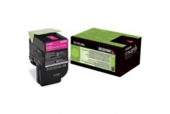 Lexmark 80C2HM0 bíborvörös (magenta) eredeti toner