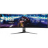ASUS Strix XG49VQ 90LM04H0-B01170 Monitor, ROG, 49", VA, 3840x1080, 144Hz, 4ms, Fekete, 3R