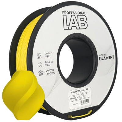 Professional Lab FG-P86-E1, 3D filament, PLA, 1,75mm, 1000g, Sárga (Meta yellow)