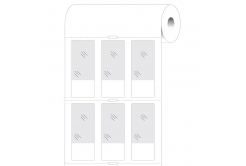 Brady BPT-511-427 / 236987, hőérzékeny papír címkék, 25.40 mm x 63.50 mm