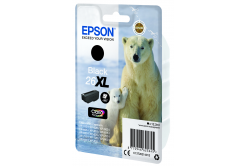 Epson eredeti tintapatron C13T26214022, T262140, 26XL, black, 12,2ml, Epson Expression Premium XP-800, XP-700, XP-600
