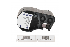 Brady M5-78-492 / 170896, 25.40 mm, Polyester, fekete nyomtatás / fehér alapon