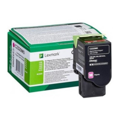 Lexmark C2320M0 bíborvörös (magenta) eredeti toner
