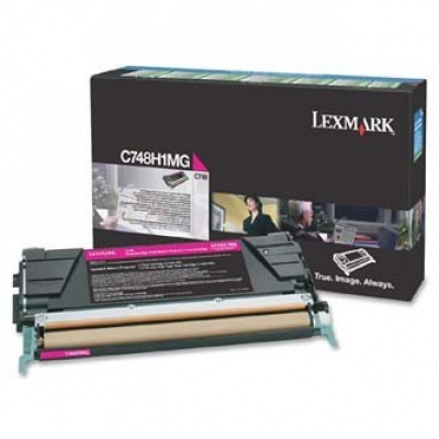 Lexmark C748H1MG bíborvörös (magenta) eredeti toner