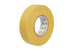 3M Temflex 1500 Elektromos szigetelőszalag, 19 mm x 20 m, sárga